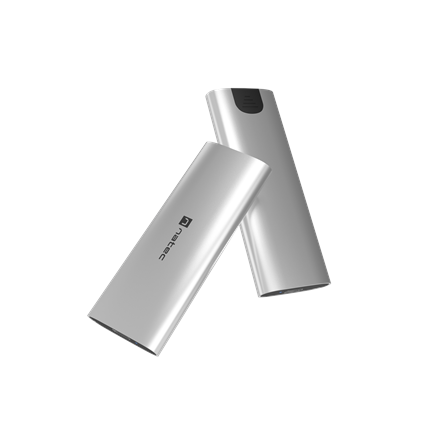 Natec | Rhino M.2 NVME Lite USB-C External, Gen 2 Steel Arctic Silver | Solid-state drive interface NVMe - Image 5