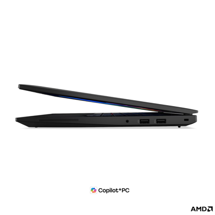 Lenovo ThinkPad L16 G3 AMD | Black | 16 " | IPS | WUXGA | 1920 x 1200 pixels | Anti-glare | AMD Ryzen AI 5 | 430 | 24 GB | SODIMM DDR5 | Solid-state drive capacity 512 GB | AMD Radeon 840M Graphics | Windows 11 Pro | 802.11be | Bluetooth version 5.4 | 4G upgradable | Keyboard language English | Keyboard backlit | Warranty 36 month(s) | Battery warranty 12 month(s) - Image 7