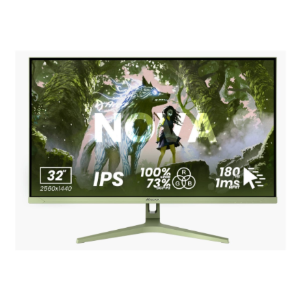 Arozzi | Nova | 27 " | IPS | QHD | 16:9 | 260 Hz | 1 ms | 2560 x 1440 pixels | 350 cd/m² | HDMI ports quantity 2 | Forest Green - Image 3