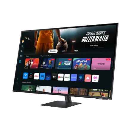 Samsung | LS43DM702UUXDU | 43 " | VA | 4K | 16:9 | 60 Hz | 4 ms | 3840 x 2160 pixels | 300 cd/m² | HDMI ports quantity 2 | Black - Image 5