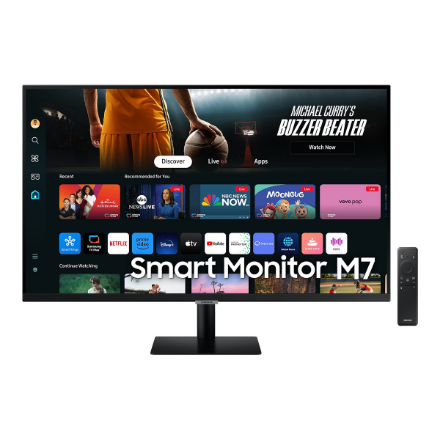 Samsung | LS32DM702UUXDU | 32 " | VA | 16:9 | 60 Hz | 4 ms | 3840 x 2160 pixels | 300 cd/m² | HDMI ports quantity 2 | Black - Image 3