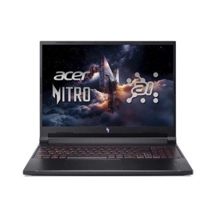 Acer Nitro V 16 AI ANV16-42 | Black | 16 " | IPS | WQXGA | 2560 x 1600 pixels | Anti-glare | AMD Ryzen 7 | 260 | 32 GB | DDR5 SDRAM | Solid-state drive capacity 1000 GB | NVIDIA GeForce RTX 5070 | GDDR7 | Windows 11 Home | 802.11ax | Bluetooth version 5.3 | Keyboard language English, Russian | Keyboard backlit | Warranty 24 month(s) - Image 3