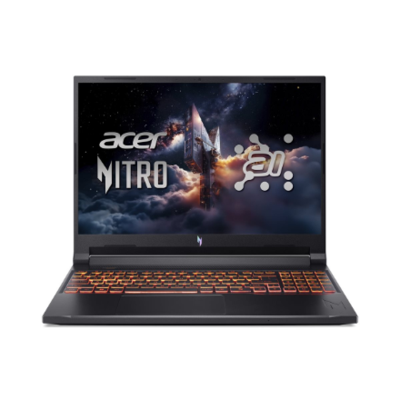 Acer Nitro V 16 AI ANV16-42 | Black | 16 " | IPS | WQXGA | 2560 x 1600 pixels | Anti-glare | AMD Ryzen 7 | 260 | 32 GB | DDR5 SDRAM | Solid-state drive capacity 1000 GB | NVIDIA GeForce RTX 5070 | GDDR7 | Windows 11 Home | 802.11ax | Bluetooth version 5.3 | Keyboard language English, Russian | Keyboard backlit | Warranty 24 month(s) - Image 4