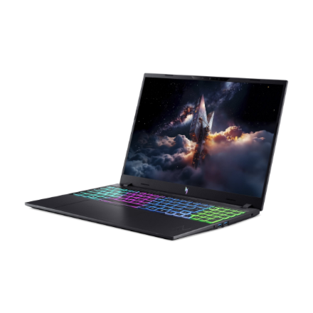 Acer Nitro V 16 AI ANV16-A71 | Black | 16 " | IPS | WUXGA | 1920 x 1200 pixels | Anti-glare | AMD Ryzen AI 7 | 450 | 32 GB | DDR5 SDRAM | Solid-state drive capacity 1000 GB | NVIDIA GeForce RTX 5060 | GDDR7 | 8 GB | Windows 11 Home | 802.11ax | Bluetooth version 5.4 | Keyboard language English, Russian | Keyboard backlit | Warranty 24 month(s) - Image 3