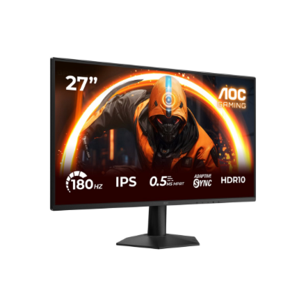 AOC | 27G50F | 27 " | IPS | FHD | 16:9 | 144 Hz | 0.5 ms | 1920 x 1080 pixels | 300 cd/m² | HDMI ports quantity 1 | Black - Image 7