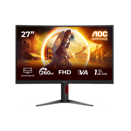 AOC C27G4Z2 Curved 27" 1920x1080/16:9/300cd/m2/1ms HDMI, DisplayPort, Headphone out | AOC - Image 6