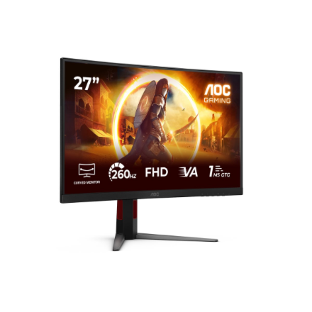 AOC C27G4Z2 Curved 27" 1920x1080/16:9/300cd/m2/1ms HDMI, DisplayPort, Headphone out | AOC - Image 7