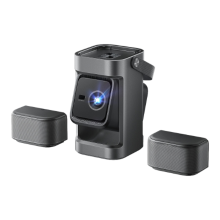 Anker Nebula Nebula P1 Portable Projector with Detachable Speakers | Full HD (1920x1080) | 650 ANSI lumens | Grey - Image 2