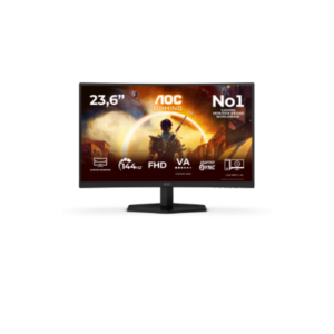 AOC | C24G42FE | 24 " | Fast VA | FHD | 16:9 | 180 Hz | 0.5 ms | 1920 x 1080 pixels | 300 cd/m² | HDMI ports quantity 1 | Black