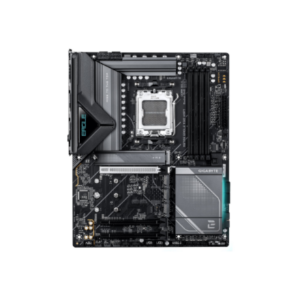 Gigabyte X870E EAGLE X3D WIFI7 | Processor family AMD | Processor socket AM5 | DDR5 | Supported hard disk drive interfaces M.2, SATA | Number of SATA connectors 4