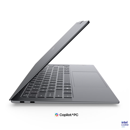 Lenovo Yoga Slim 7 14IPH11 Intel | Luna Grey | 14 " | OLED | WUXGA | 1920 x 1200 pixels | Glossy | Intel Core Ultra 5 | 322 | 16 GB | Soldered LPDDR5X | Solid-state drive capacity 512 GB | Intel Graphics | Windows 11 Home | 802.11be | Bluetooth version 5.4 | Keyboard language English | Keyboard backlit | Warranty 24 month(s) | Battery warranty 12 month(s) - Image 6