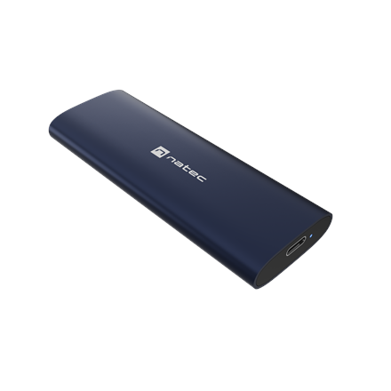 Natec | Rhino M.2 NVME Lite USB-C External, Gen 2 Steel Navy | Solid-state drive interface NVMe - Image 2