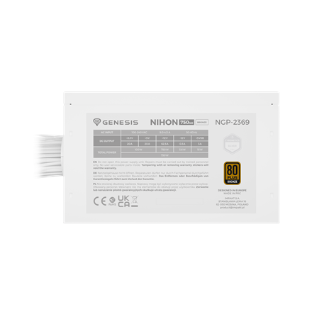 Genesis | PSU | Nihon 750NM | 750 W | White - Image 5