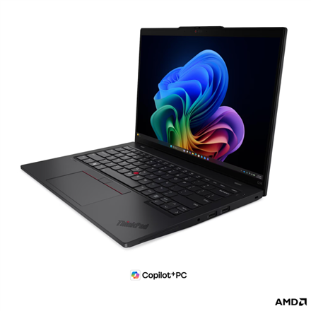 Lenovo ThinkPad L14 G7 AMD | Black | 14 " | IPS | WUXGA | 1920 x 1200 pixels | Anti-glare | AMD Ryzen AI 5 | 430 | 16 GB | SODIMM DDR5 | Solid-state drive capacity 512 GB | AMD Radeon 840M Graphics | Windows 11 Pro | 802.11be | Bluetooth version 5.4 | 4G upgradable | Keyboard language English | Keyboard backlit | Warranty 36 month(s) | Battery warranty 12 month(s) - Image 4