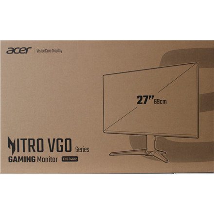 SALE OUT. Acer Nitro VG270P6bmipx 69cm 27'' FHD ZeroFrame IPS 144Hz 16:9 1ms(VRB) 250nits HDMI DP MM Audio out FreeSync EU MPRII Black H.cab | SALE OUT. Nitro VG270P6BMIPX | 27 " | IPS | FHD | 16:9 | 144 Hz | 1 ms | 1920 x 1080 pixels | 250 cd/m² | HDMI ports quantity 1 | Black | Warranty 24 month(s) | DAMAGED PACKAGING - Image 2