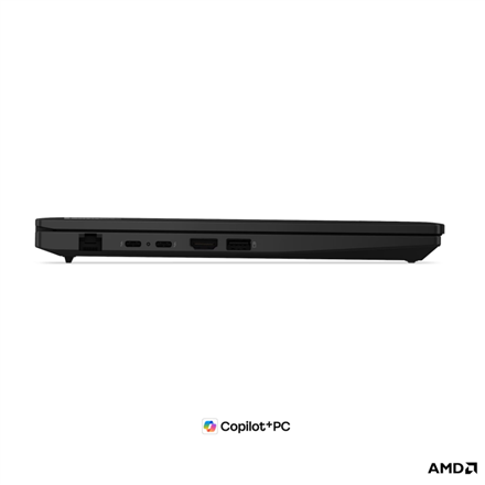 Lenovo ThinkPad L14 G7 AMD | Black | 14 " | IPS | WUXGA | 1920 x 1200 pixels | Anti-glare | AMD Ryzen AI 7 | 445 | 24 GB | SODIMM DDR5 | Solid-state drive capacity 512 GB | AMD Radeon 840M Graphics | Windows 11 Pro | 802.11be | Bluetooth version 5.4 | Keyboard language English | Keyboard backlit | Warranty 36 month(s) | Battery warranty 12 month(s) - Image 7