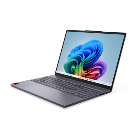 Lenovo IdeaPad Slim 3 15Q8X10 | Luna Grey | 15.3 " | IPS | WUXGA | 1920 x 1200 pixels | Anti-glare | Snapdragon X | X1-26-100 | 16 GB | Soldered LPDDR5X | Solid-state drive capacity 512 GB | Qualcomm Adreno GPU | Windows 11 Home | 802.11ax | Bluetooth version 5.3 | Keyboard language English | Warranty 24 month(s) | Battery warranty 12 month(s) - Image 3