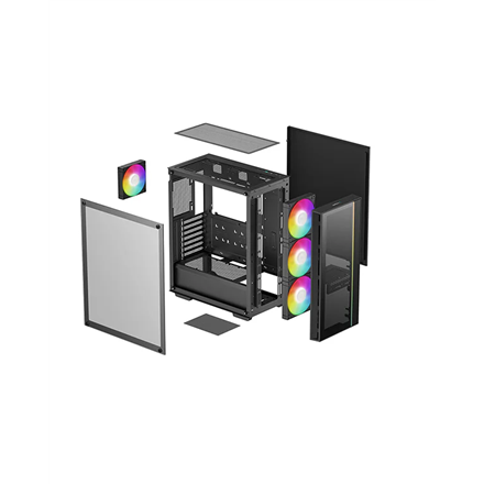 Deepcool Case | MATREXX 55 V4 C | Mid Tower | ATX PS2 - Image 6
