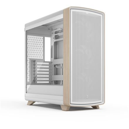 Fractal Design Case | Summit | ATX | Chalk White TG Clear Tint - Image 2