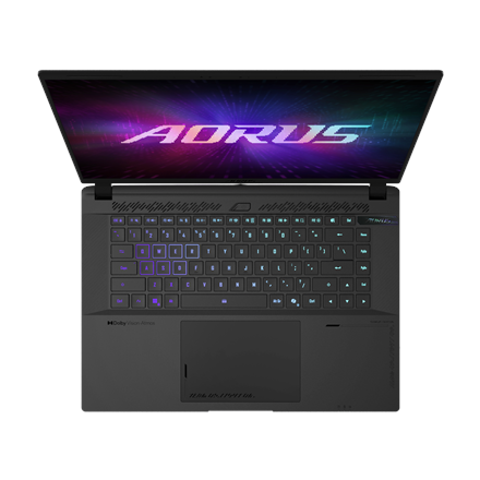 Gigabyte Aorus Master 16 6XJM4EEE64SP | Black | 16 " | WQXGA | 2560 x 1600 pixels | 240 Hz | AMD Ryzen 9 | 9955HX3D | 32 GB | Solid-state drive capacity 1000 GB | NVIDIA GeForce RTX 5070Ti | GDDR7 | 12 GB | Windows 11 Pro | 802.11be | Bluetooth version 5.4 | Keyboard language English | Keyboard backlit | Warranty 24 month(s) | Battery warranty 12 month(s) - Image 7