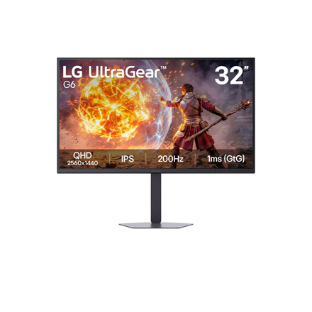 LG | 32G620B-B UltraGear | 32 " | IPS | QHD | 16:9 | 200 Hz | 1 ms | 2560 x 1440 pixels | 300 cd/m² | HDMI ports quantity 2 - Image 4