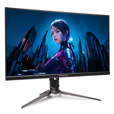 Acer | Predator XB27QX Ergo | 27 " | IPS | QHD | 16:9 | 210 Hz | 0.5 ms | 2560 x 1440 pixels | 350 cd/m² | HDMI ports quantity 2 | Black - Image 4