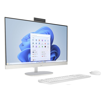 HP 27 | 27-cr0222nw | Desktop | AIO | 27 " | AMD Ryzen 7 | 7730U | Internal memory 16 GB | Solid-state drive capacity 512 GB | AMD Radeon 680M Graphics | Keyboard language US international | Windows 11 Home | Warranty 24 month(s) - Image 4