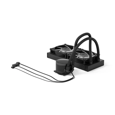 Fractal Design Water Cooling | Radius 240 RGB | Black | Intel, AMD - Image 7