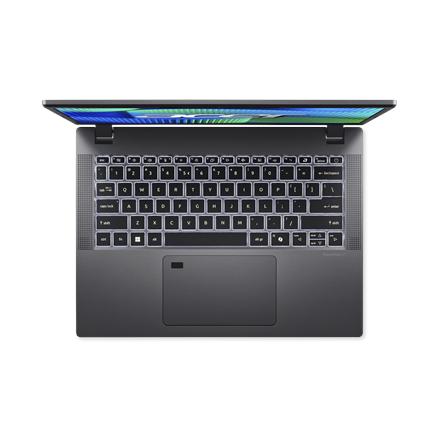 Acer | TravelMate | TMP214-55-G2-TCO | Grey | 14 " | WUXGA | Intel Core 5 | 120U | 16 GB | Solid-state drive capacity 512 GB | Intel Iris Xe Graphics | Windows 11 Pro Education | Keyboard language Swedish | Keyboard backlit | Warranty 36 month(s) - Image 6