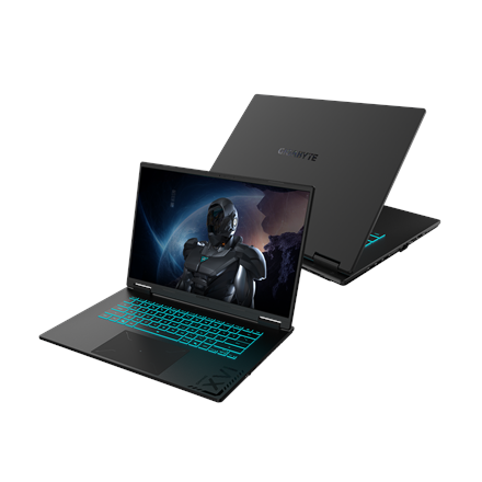 Gigabyte A16 GAMING 3WHK3EEC94SH | Black Steel | 16 " | IPS | WQXGA | 2560 x 1600 pixels | 165 Hz | AMD Ryzen 7 | 260 | 16 GB | Solid-state drive capacity 1000 GB | NVIDIA GeForce RTX 5070 | GDDR7 | 8 GB | Windows 11 Home | 802.11ax | Bluetooth version 5.3 | Keyboard language English | Keyboard backlit | Warranty 24 month(s) | Battery warranty 12 month(s) - Image 4