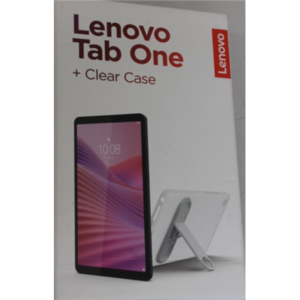 SALE OUT. Lenovo Tab One 8.7 HD Touch MediaTek Helio G85/4GB/64GB/Arm Mali-G52/Android 14/Grey/2Y Warranty | SALE OUT. | Lenovo Tab One Wi-Fi (without power adapter) | ZAF00254SE | 8.7 " | Luna Grey | IPS | 1340 x 800 pixels | MediaTek | Helio G85 | 4 GB | Soldered LPDDR4x | 64 GB | Wi-Fi | Front camera | 2 MP | Rear camera | 8 MP | Bluetooth | 5.3 | Android | 14 or Later | Warranty 24 month(s) | Clear Case, USB-A to USB-C cable, Manual | DEMO
