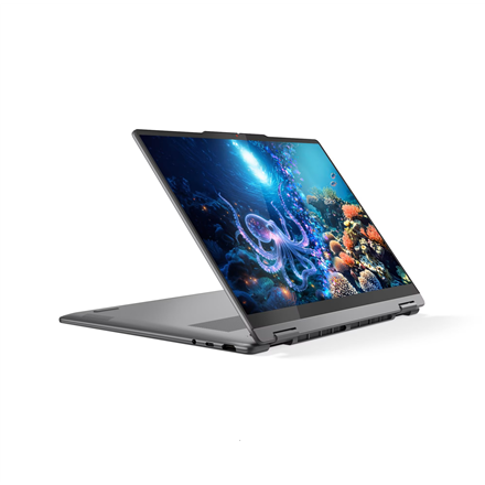 Lenovo- Yoga 7 2-in-1 14ILL10 Intel | Luna Grey | 14 " | OLED | Touchscreen | WUXGA | 1920 x 1200 pixels | Intel Core Ultra 7 | 256V | 16 GB | Soldered LPDDR5X | Solid-state drive capacity 512 GB | Intel Arc Graphics 140V | Windows 11 Home | 802.11be | Bluetooth version 5.4 | Keyboard language English | Keyboard backlit | Warranty 24 month(s) | Battery warranty 12 month(s) - Image 7
