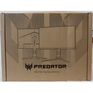 SALE OUT. Acer Predator XB27QX Ergo 69cm 27'' QHD ZeroFrame IPS 210Hz FC 16:9 1ms/0.5ms(GTG, Min.) 400nits 2xHDMI(2.1) DP MM Audio Out Acer | SALE OUT. | Acer | Predator XB27QX Ergo | 27 " | IPS | QHD | 16:9 | 210 Hz | 0.5 ms | 2560 x 1440 pixels | 350 cd/m² | HDMI ports quantity 2 | Black | Warranty 24 month(s) | DAMAGED PACKAGING