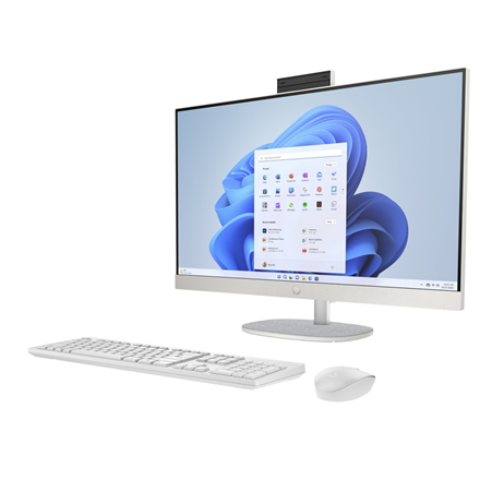 HP 27 | 27-cr0222nw | Desktop | AIO | 27 " | AMD Ryzen 7 | 7730U | Internal memory 16 GB | Solid-state drive capacity 512 GB | AMD Radeon 680M Graphics | Keyboard language US international | Windows 11 Home | Warranty 24 month(s) - Image 3