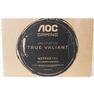 SALE OUT. AOC Gaming Q27G42XNE 27", 2560x1440/1ms/300cd/m², HDMI, DisplayPort, Headphone Out | SALE OUT. | AOC Q27G42XNE | 27 " | VA | QHD | 16:9 | 180 Hz | 1 ms | 2560 x 1440 pixels | 300 cd/m² | HDMI ports quantity 2 | Black | Warranty 36 month(s) | DAMAGED PACKAGING