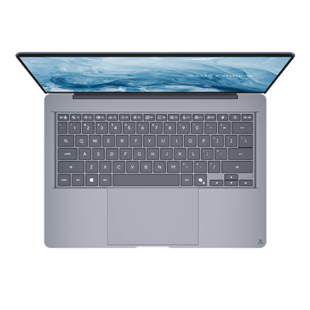 Asus Zenbook 14 UX3480QA-U1151X | Arctic Blue | 14 " | OLED | WUXGA | 1920 x 1200 pixels | 60 Hz | Snapdragon X | X1 26 100 | 16 GB | LPDDR5X | Solid-state drive capacity 512 GB | Qualcomm Adreno GPU | Windows 11 Pro | 802.11ax | Bluetooth version 5.3 | Keyboard language US international | Keyboard backlit | Warranty 24 month(s) | Battery warranty 12 month(s) - Image 3
