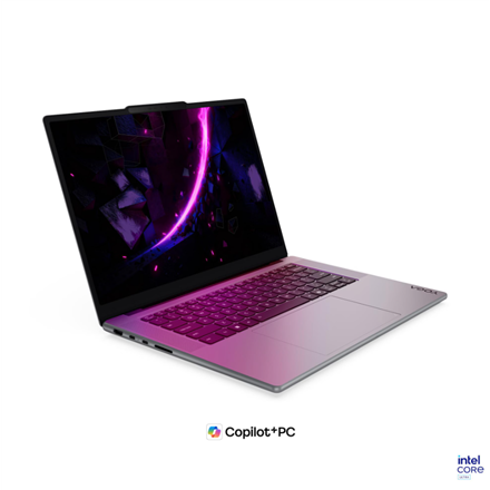 Lenovo Yoga Pro 7 15IPH11 Intel | Luna Grey | 15.3 " | OLED | 2.5K WQXGA | 2560 x 1600 pixels | Intel Core Ultra 7 | 356H | 32 GB | Soldered LPDDR5X | Solid-state drive capacity 1000 GB | NVIDIA GeForce RTX 5050 | GDDR7 | 8 GB | Windows 11 Pro | 802.11be | Bluetooth version 5.4 | Keyboard language English | Keyboard backlit | Warranty 24 month(s) | Battery warranty 12 month(s) - Image 6