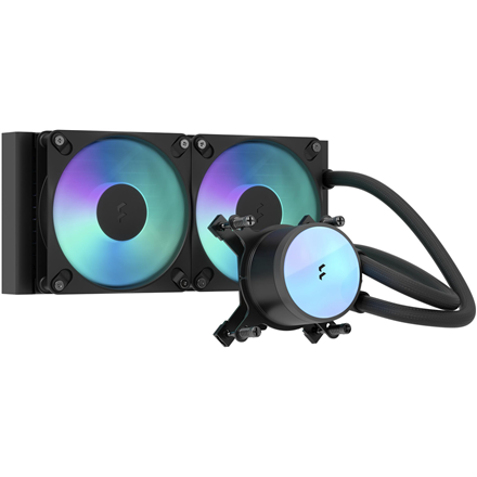 Fractal Design Water Cooling | Radius 240 RGB | Black | Intel, AMD - Image 2