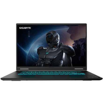 Gigabyte A16 GAMING 3WHK3EEC94SH | Black Steel | 16 " | IPS | WQXGA | 2560 x 1600 pixels | 165 Hz | AMD Ryzen 7 | 260 | 16 GB | Solid-state drive capacity 1000 GB | NVIDIA GeForce RTX 5070 | GDDR7 | 8 GB | Windows 11 Home | 802.11ax | Bluetooth version 5.3 | Keyboard language English | Keyboard backlit | Warranty 24 month(s) | Battery warranty 12 month(s) - Image 2