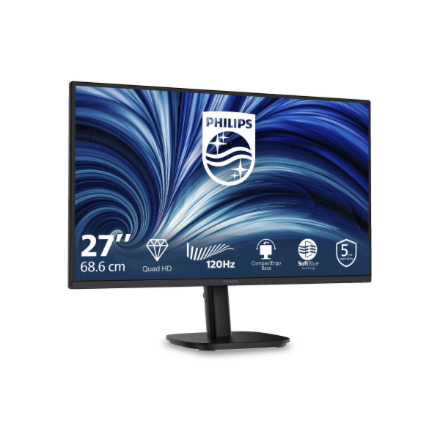 Philips | 27B2N3500/00 | 27 " | IPS | QHD | 16:9 | 120 Hz | 2560 x 1440 pixels | HDMI ports quantity 2 | Black - Image 7