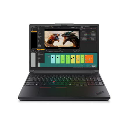 Lenovo ThinkPad P16 G3 Intel | Black | 16 " | IPS | WUXGA | 1920 x 1200 pixels | Anti-glare | Intel Core Ultra 7 | 255HX | 32 (2x16GB) GB | SODIMM DDR5 | Solid-state drive capacity 1000 GB | NVIDIA RTX PRO 2000 Blackwell Generation | GDDR7 | 8 GB | Windows 11 Pro | 802.11be | Bluetooth version 5.4 | 5G upgradable | Keyboard language English | Keyboard backlit | Warranty 36 month(s) | Battery warranty 12 month(s) - Image 2