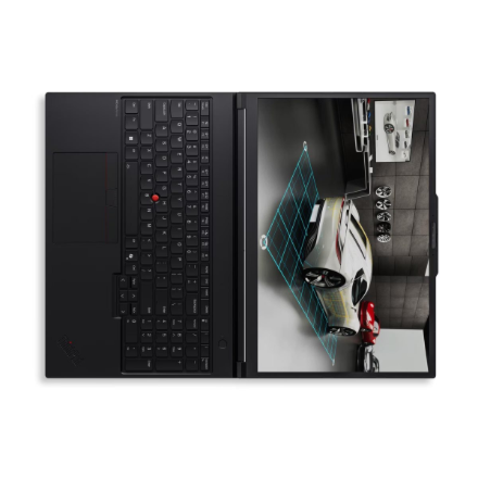 Lenovo ThinkPad P16 G3 Intel | Black | 16 " | IPS | WUXGA | 1920 x 1200 pixels | Anti-glare | Intel Core Ultra 7 | 255HX | 32 (2x16GB) GB | SODIMM DDR5 | Solid-state drive capacity 1000 GB | NVIDIA RTX PRO 2000 Blackwell Generation | GDDR7 | 8 GB | Windows 11 Pro | 802.11be | Bluetooth version 5.4 | 5G upgradable | Keyboard language English | Keyboard backlit | Warranty 36 month(s) | Battery warranty 12 month(s) - Image 3