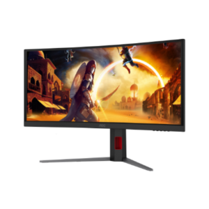 AOC | CU34G4CA | 34 " | Fast VA | WQHD | 21:9 | 180 Hz | 1 ms | 3440 x 1440 pixels | 450 cd/m² | HDMI ports quantity 2 | Black