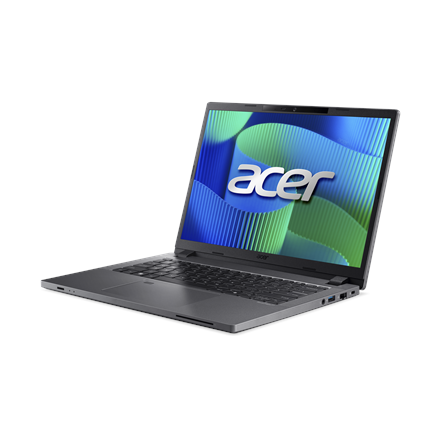 Acer | TravelMate | TMP214-55-G2-TCO | Grey | 14 " | WUXGA | Intel Core 5 | 120U | 16 GB | Solid-state drive capacity 512 GB | Intel Iris Xe Graphics | Windows 11 Pro Education | Keyboard language Swedish | Keyboard backlit | Warranty 36 month(s) - Image 5