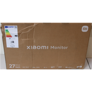 SALE OUT. Xiaomi 2K Gaming Monitor G27Qi 2026 | SALE OUT. | Xiaomi | 2K Gaming Monitor G27Qi 2026 | 27 " | IPS | 16:9 | 200 Hz | 1 ms | 2560 x 1440 pixels | HDMI ports quantity 2 | Black | Warranty 24 month(s) | DAMAGED PACKAGING