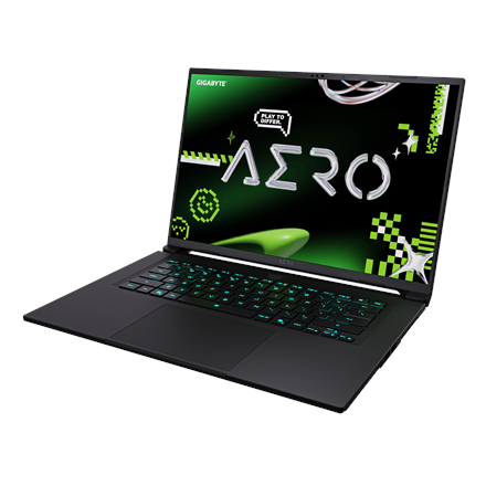 Gigabyte AERO X16 1WH93EEC94AD | Gray | 16 " | IPS | WQXGA | 2560 x 1600 pixels | 165 Hz | AMD Ryzen Al 7 | 350 | 16 GB | Solid-state drive capacity 1000 GB | NVIDIA GeForce RTX 5070 | GDDR7 | 8 GB | DOS | 802.11ax | Bluetooth version 5.2 | Keyboard language English | Keyboard backlit | Warranty 24 month(s) | Battery warranty 12 month(s) - Image 5