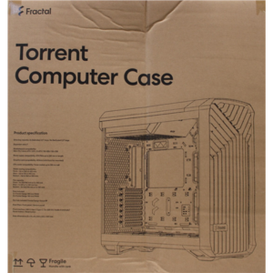 SALE OUT. Fractal Design Torrent Black RGB TG | Fractal Design | Torrent Black RGB TG Light Tint | Torrent Black RGB TG | ATX | Black | DAMAGED PACKAGING