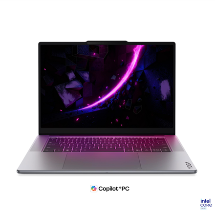 Lenovo Yoga Pro 7 15IPH11 Intel | Luna Grey | 15.3 " | OLED | 2.5K WQXGA | 2560 x 1600 pixels | Intel Core Ultra 7 | 356H | 32 GB | Soldered LPDDR5X | Solid-state drive capacity 1000 GB | NVIDIA GeForce RTX 5050 | GDDR7 | 8 GB | Windows 11 Pro | 802.11be | Bluetooth version 5.4 | Keyboard language English | Keyboard backlit | Warranty 24 month(s) | Battery warranty 12 month(s) - Image 4
