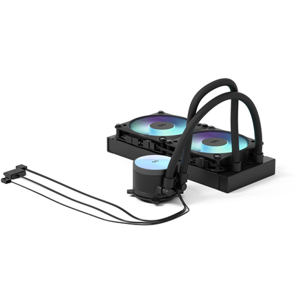 Fractal Design Water Cooling | Radius 240 RGB | Black | Intel, AMD - Image 6