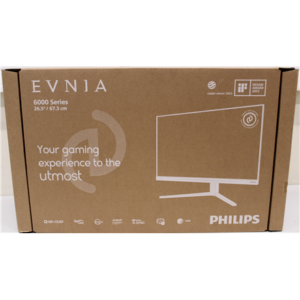 SALE OUT. PHILIPS 27M2N6501L/00 27" 2560x1440/16:9/0.03ms/400cd/m²/HDMI DisplayPort Headphone out | SALE OUT. | Philips | 27M2N6501L/00 | 27 " | QD-OLED | 16:9 | 240 Hz | 0.03 ms | 2560 x 1440 pixels | 400 cd/m² | HDMI ports quantity 2 | White | Warranty 24 month(s) | DAMAGED PACKAGING